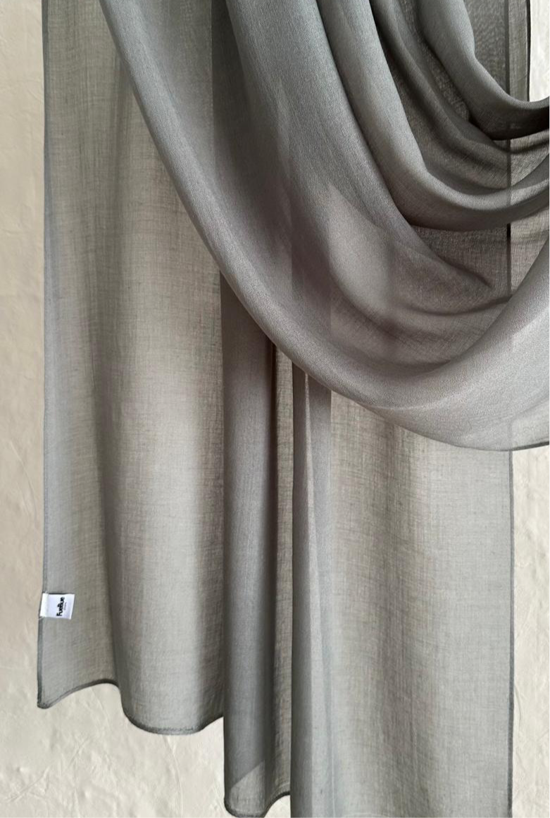 Modal Scarf  - Charcoal