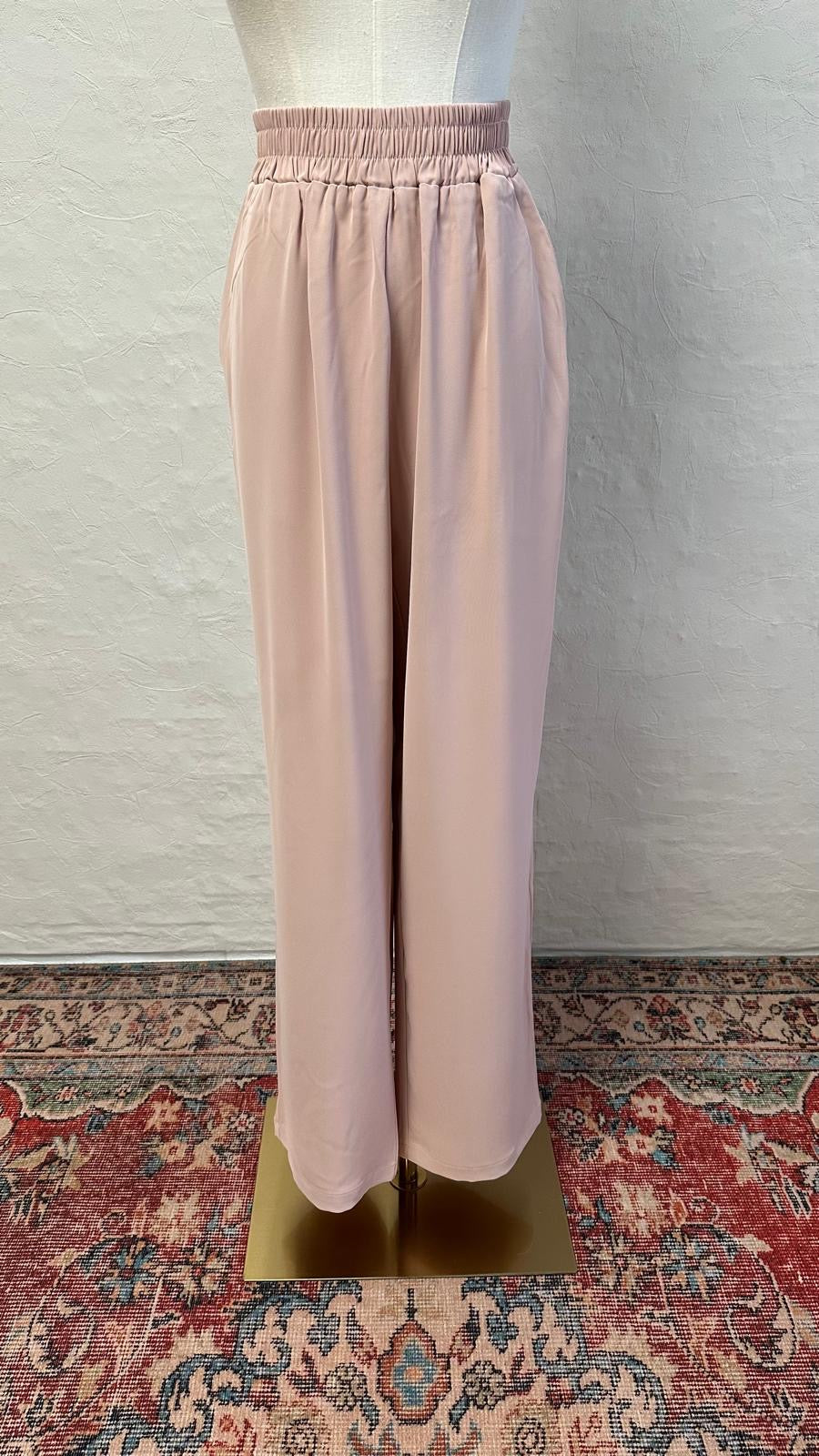 Luxe 2-Piece Crepe Set - Rosy
