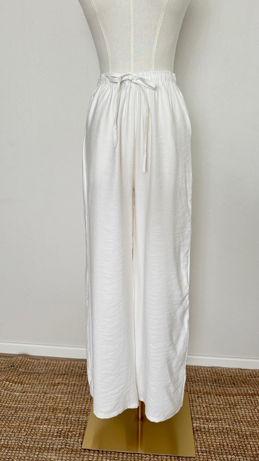 Louise Modal Pants - White