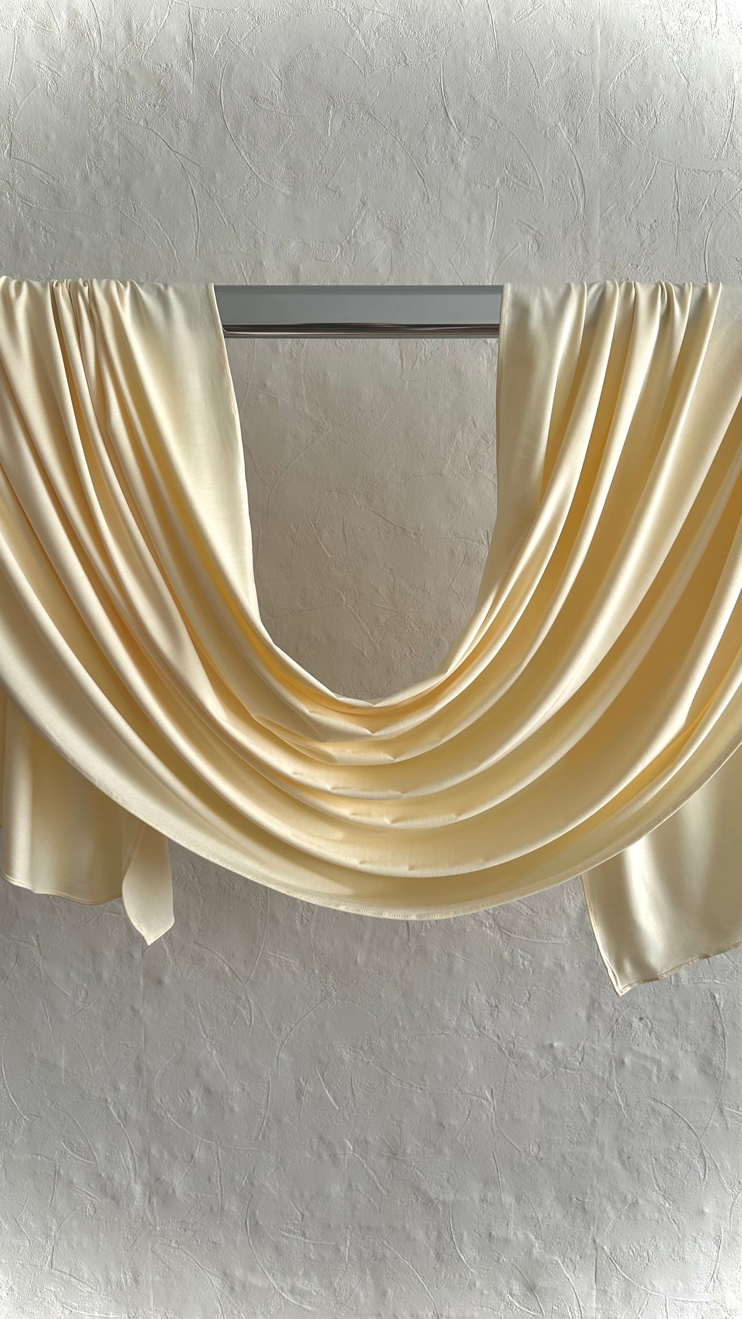 Bamboo Jersey Hijab- Butter