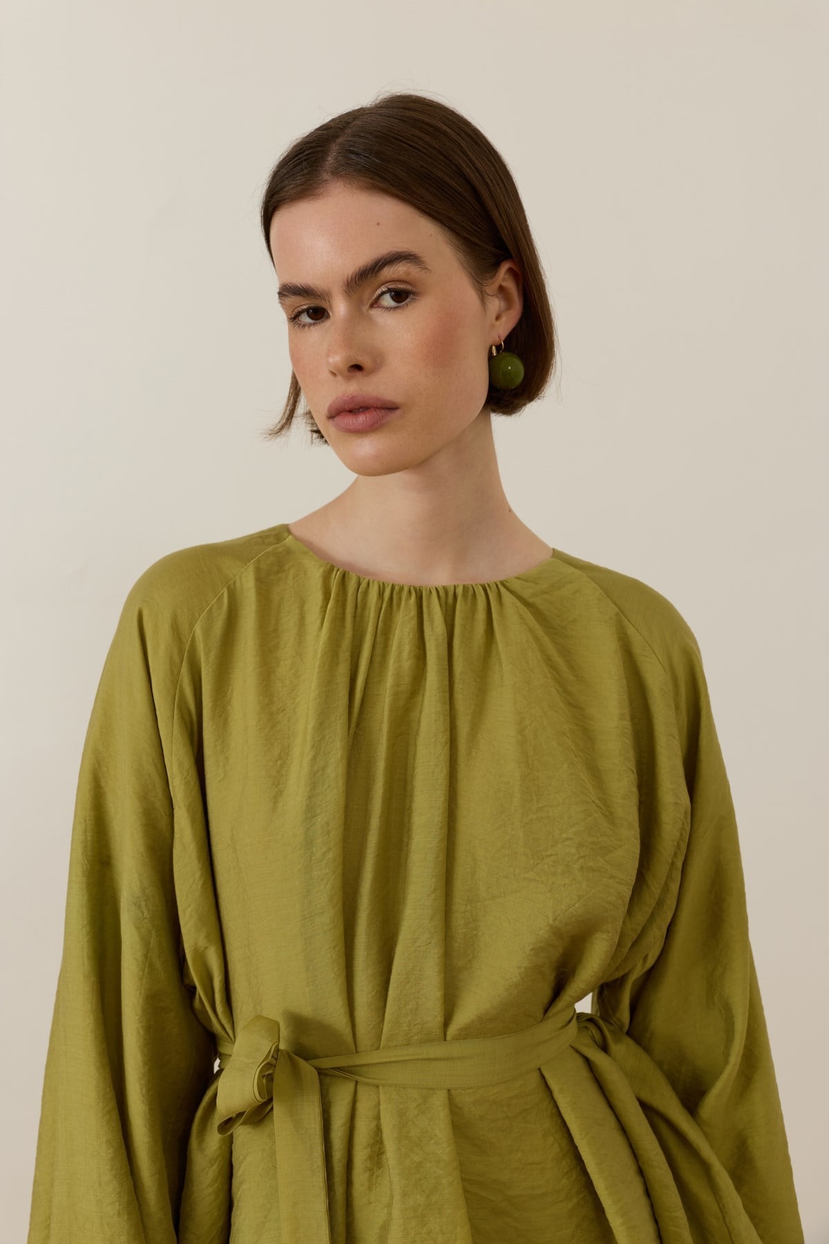 Tidea Blouse - Olive