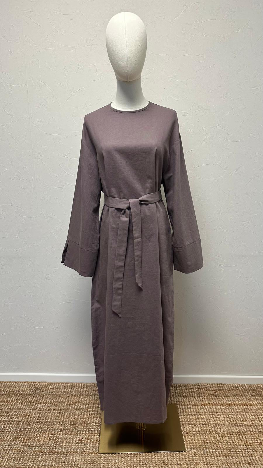 Robe en lin Firuz - Lilas