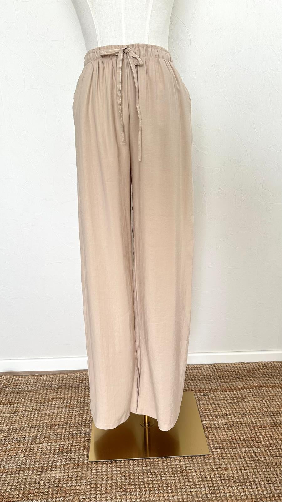 Louise Modal Pants - Beige