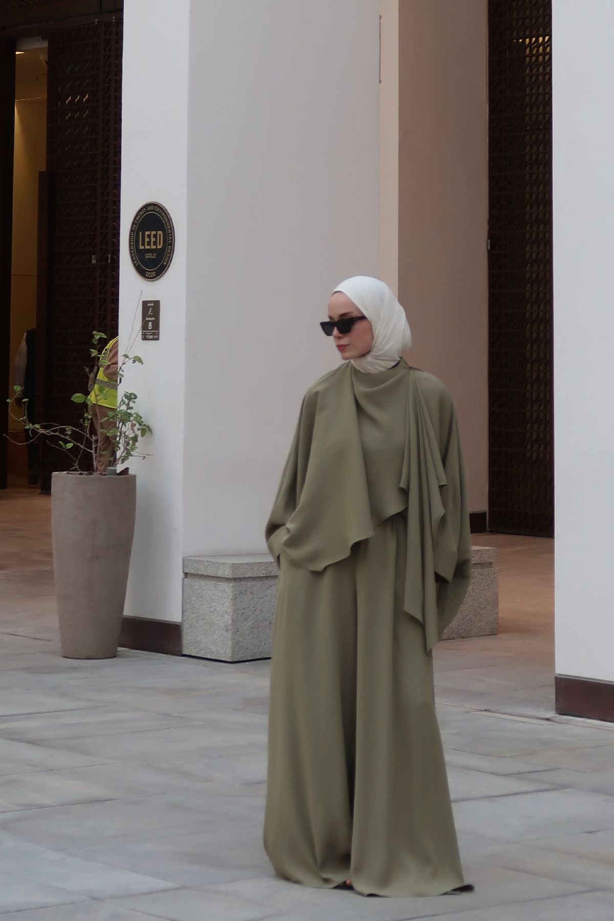 Camellia Set-Olive Green