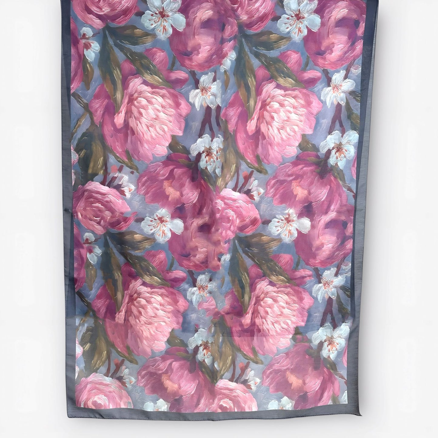 Mirage Floral Hijab-Blush Night