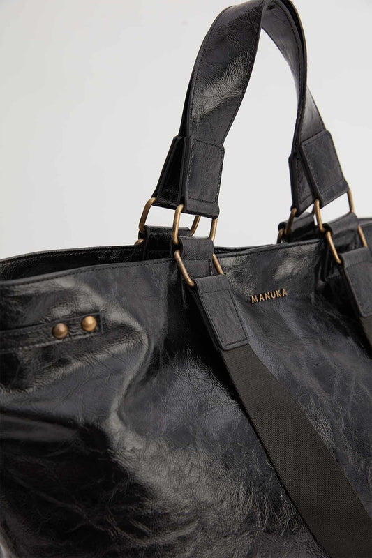 City Leather Tote Bag