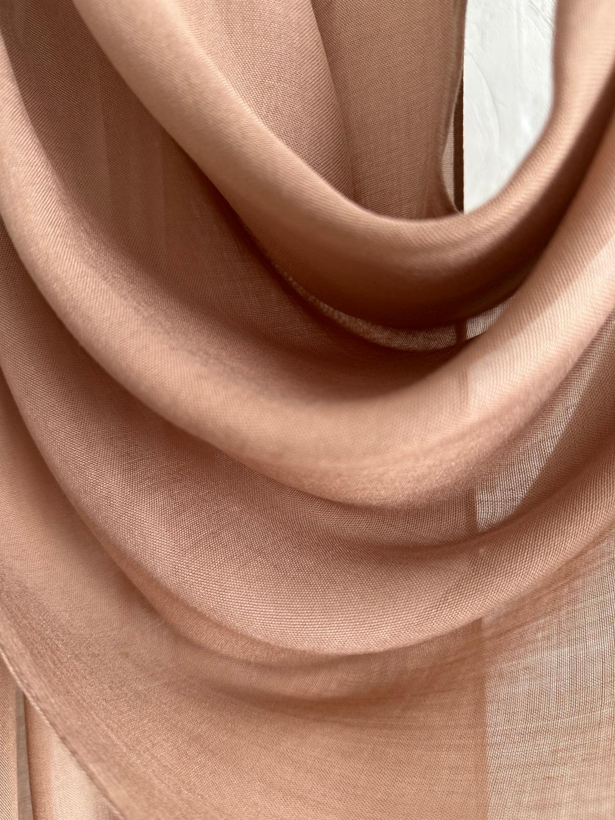 Modal Scarf - Terracotta Rose