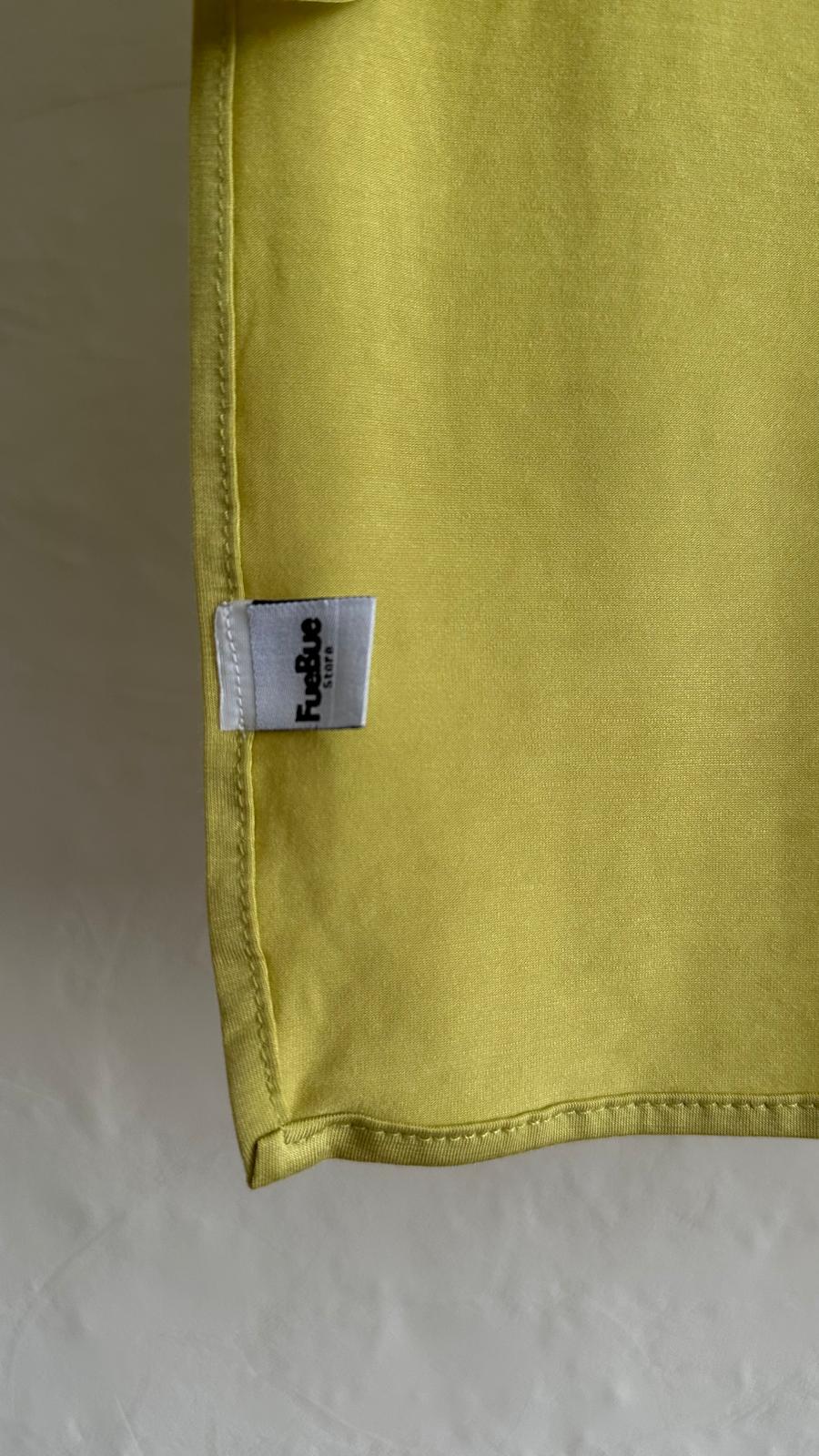 Bamboo Jersey Scarf - Chartreuse Green