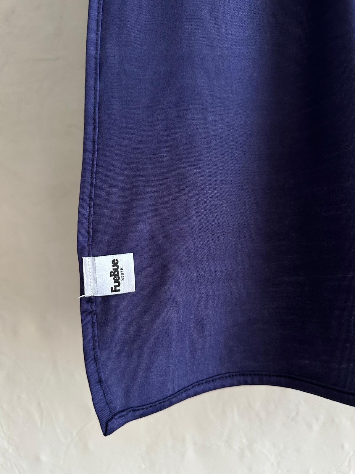 Bamboo Jersey Scarf - Sax