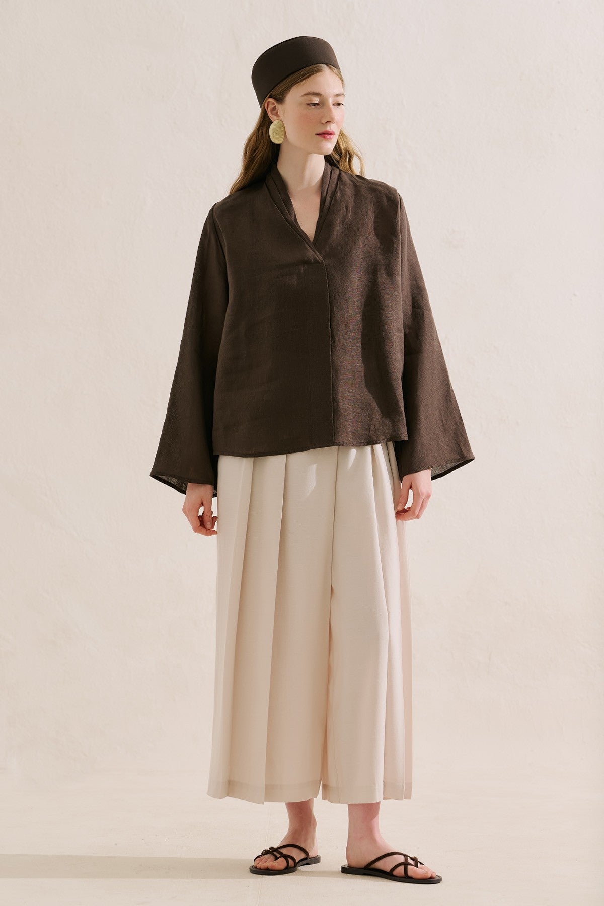 Verona Linen Blouse
