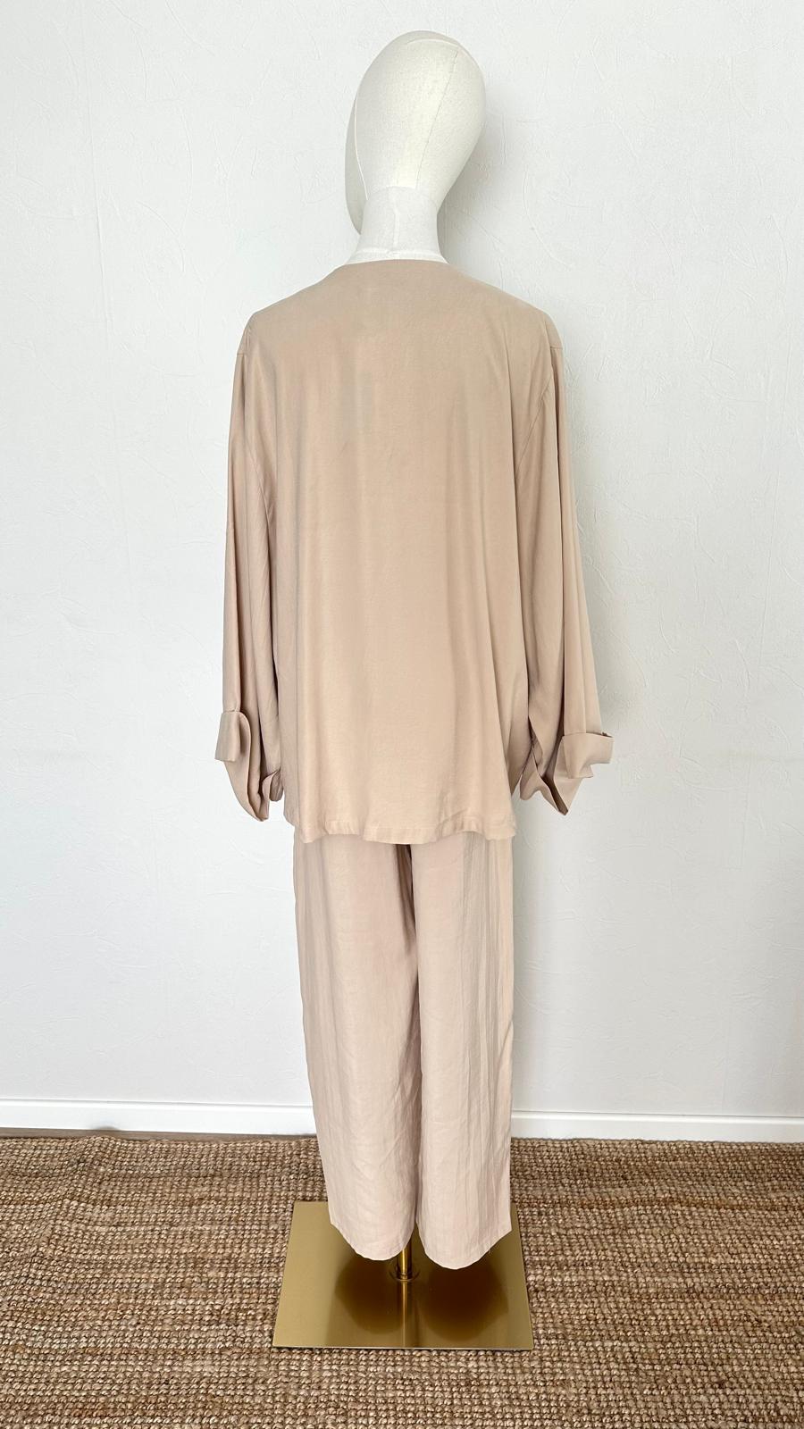 Chemise Louise en modal - Beige