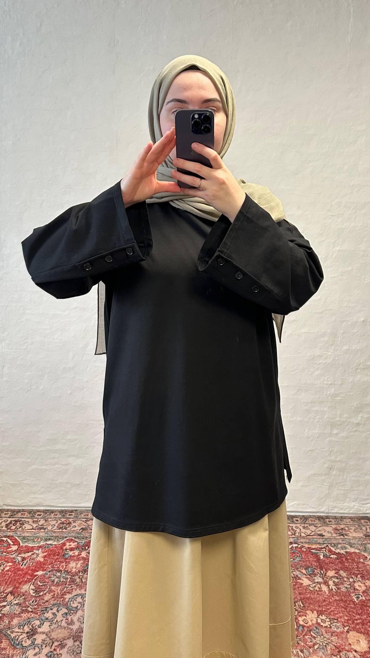 Cmfy Oversized Tshirt - Black