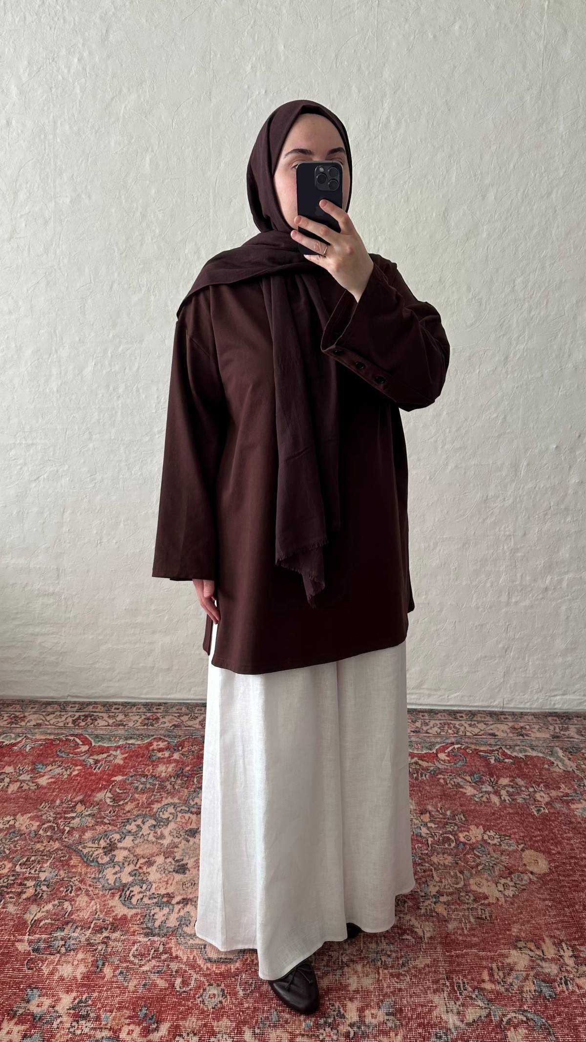 Cmfy Oversized Tshirt -Dark Brown