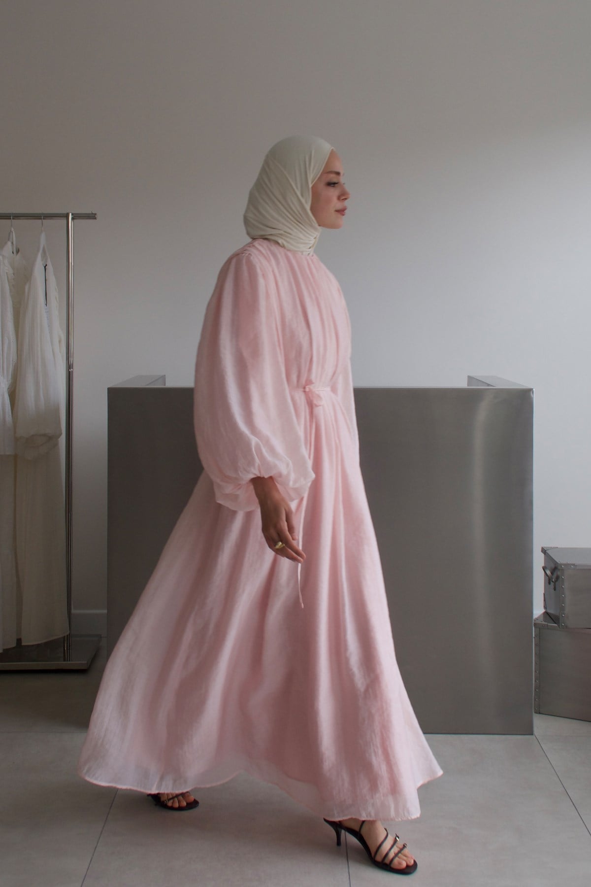 Calira Dress- Soft Pink