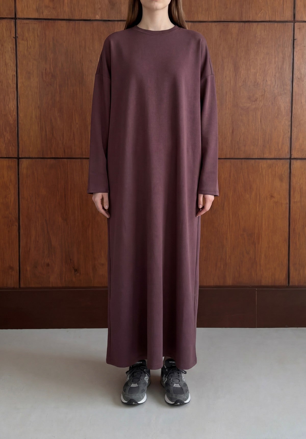 Cmfy Dress - Purple Plum