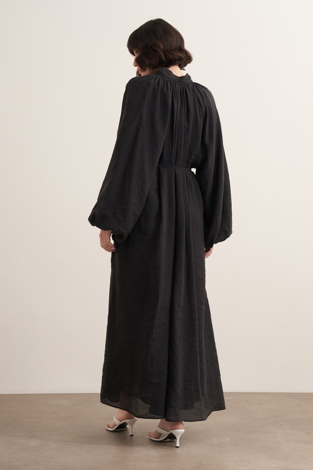 Mahina Draped Neck Dress