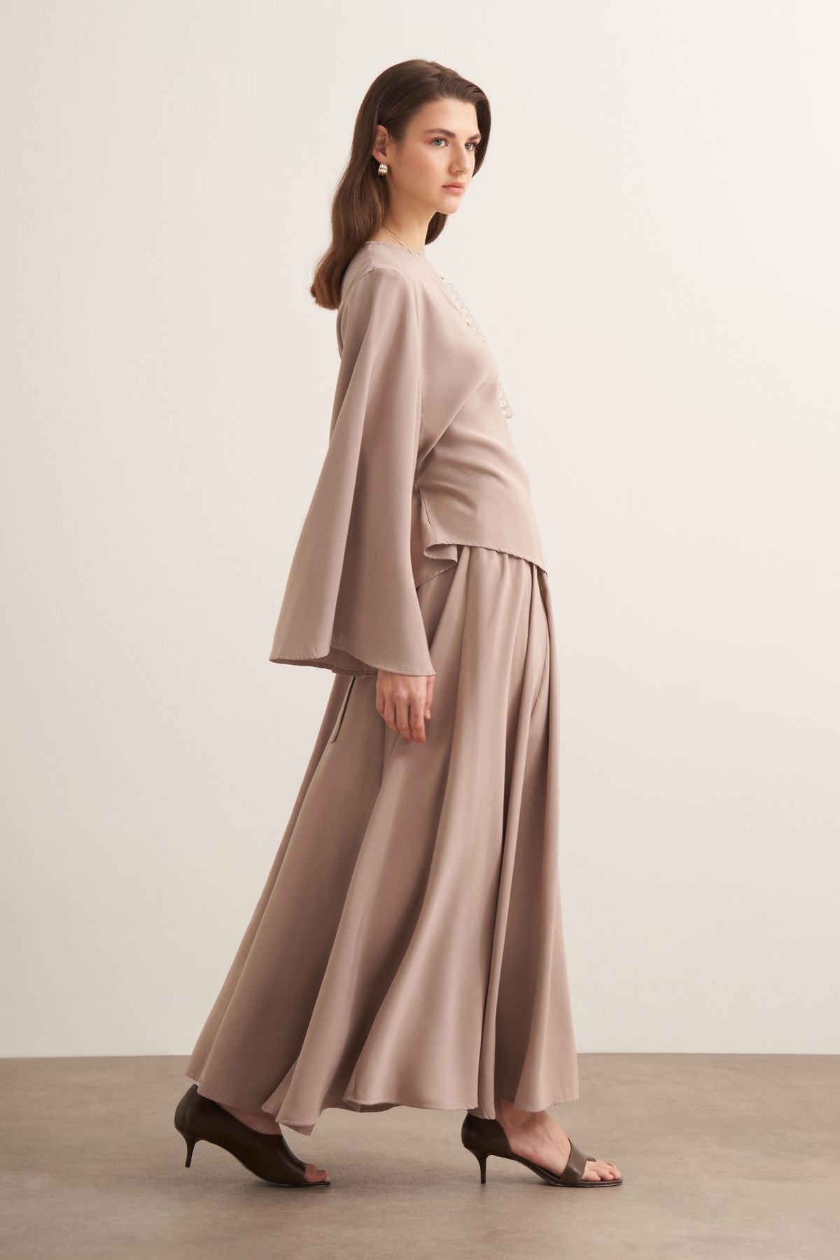 Serena 2-pieces Cupra Set - Mink