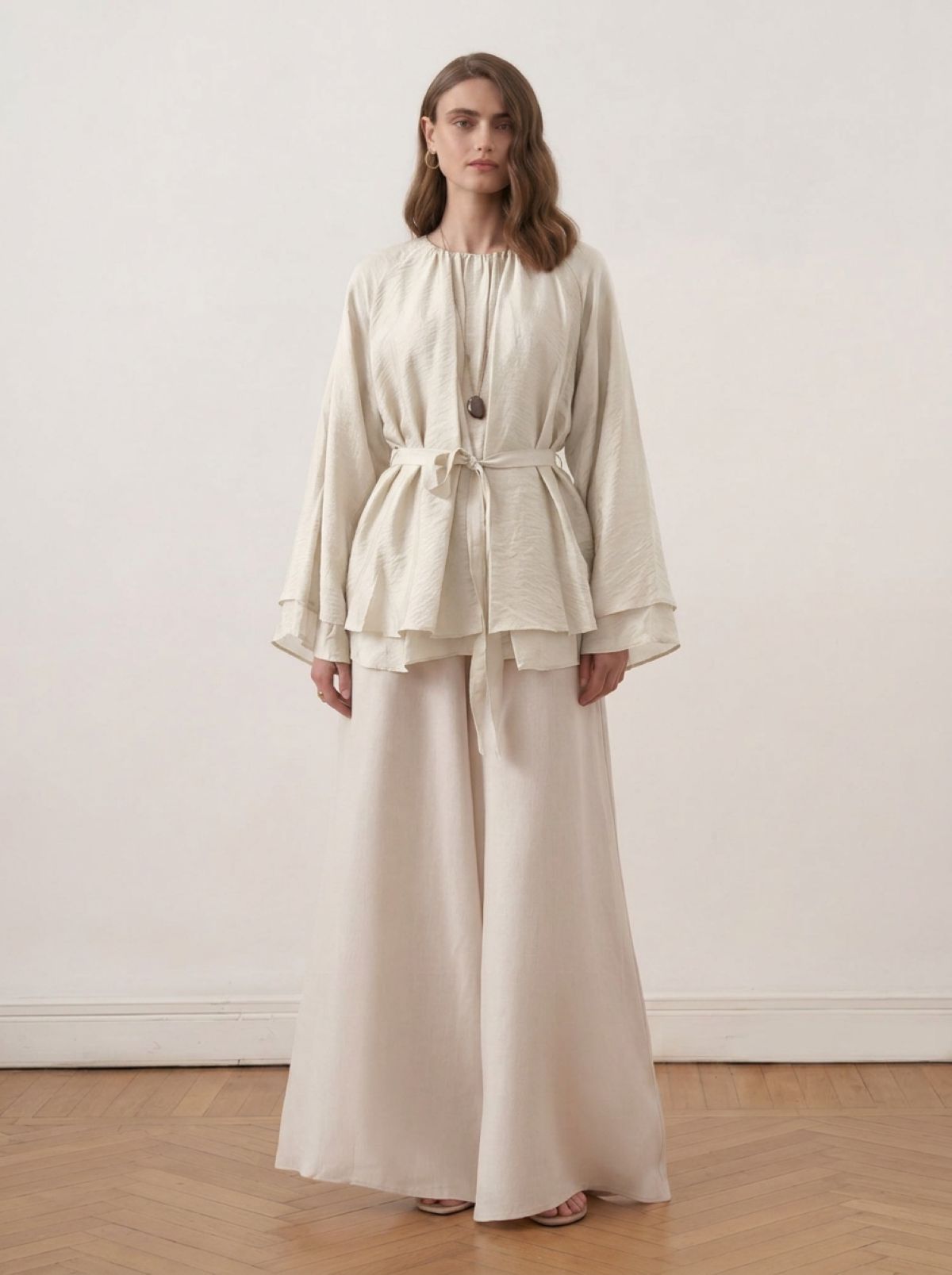Tidea Blouse - Beige