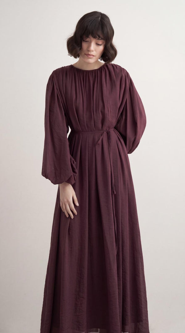 Calira Dress - Plum