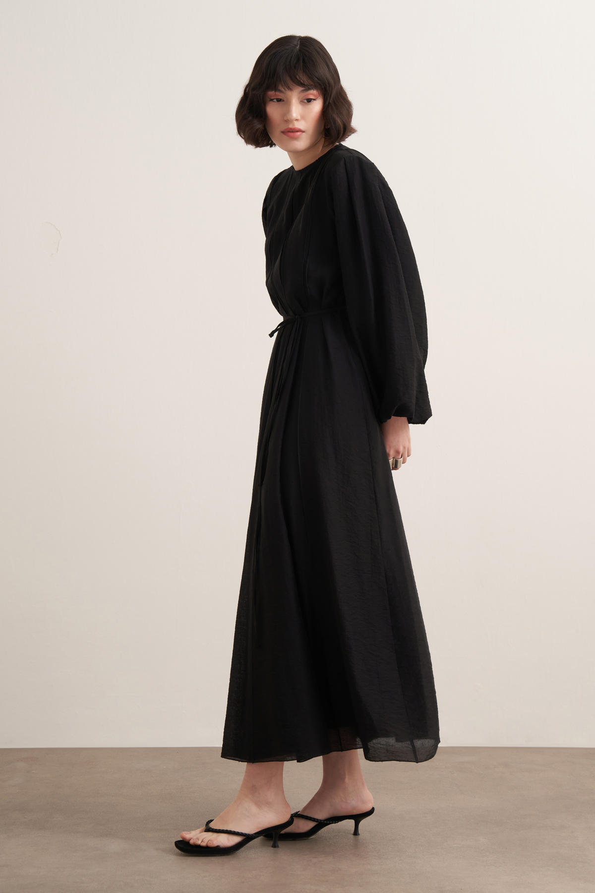 Rosaria Dress-Black