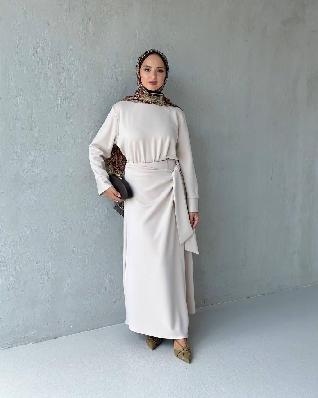 Sahil 2-Piece Set - Beige