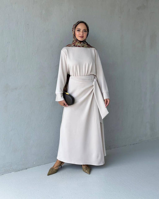 Sahil 2-Piece Set - Beige