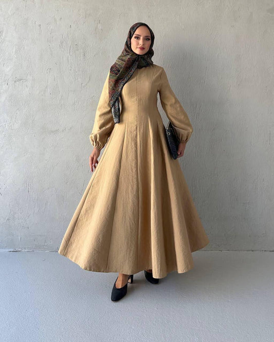 Sara Dress - Beige