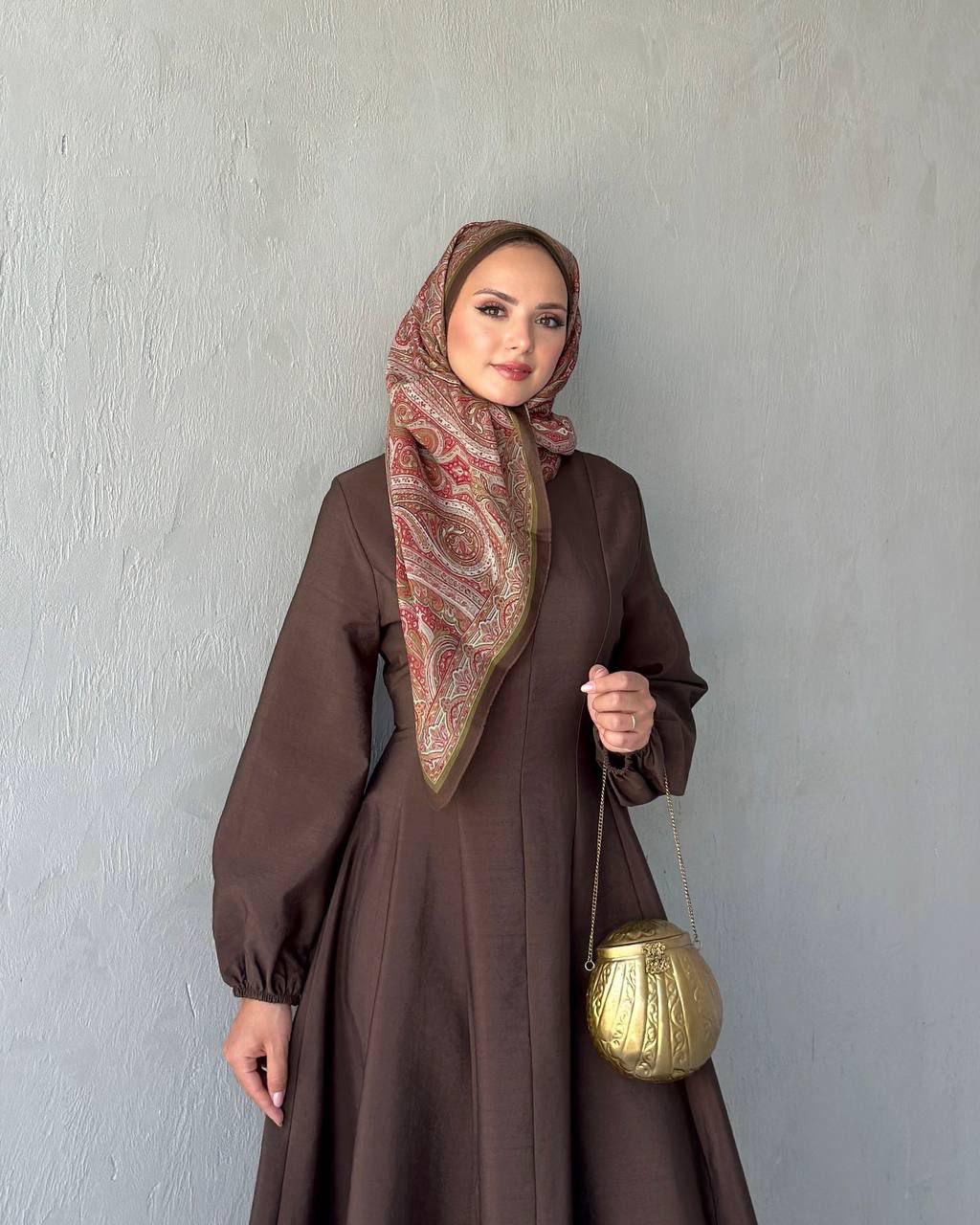 Sara Dress - Brown