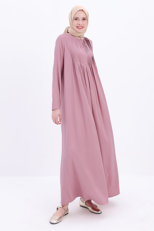 Maria Long Dress - Pink