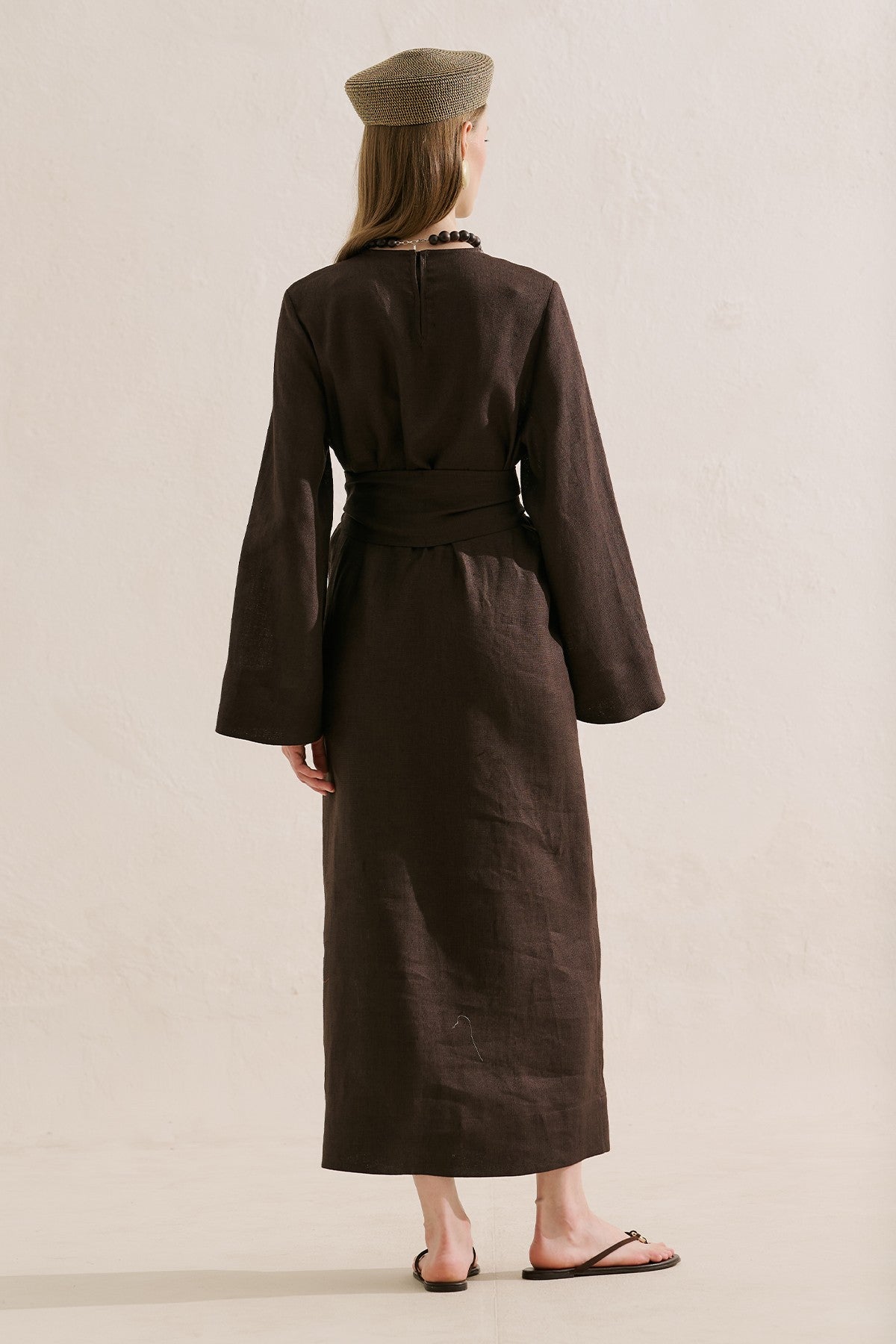 Sicily Linen Maxi Dress