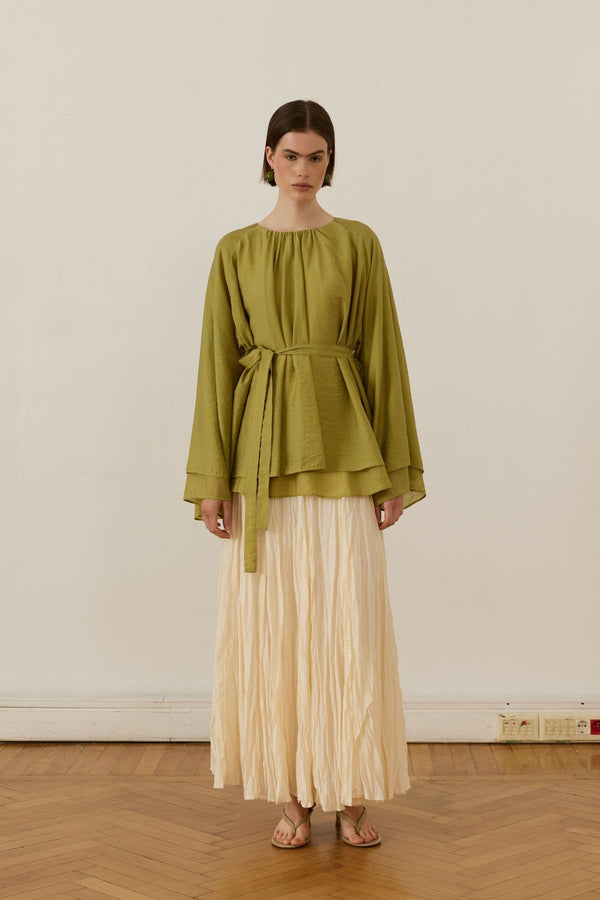 Tidea Blouse - Olive