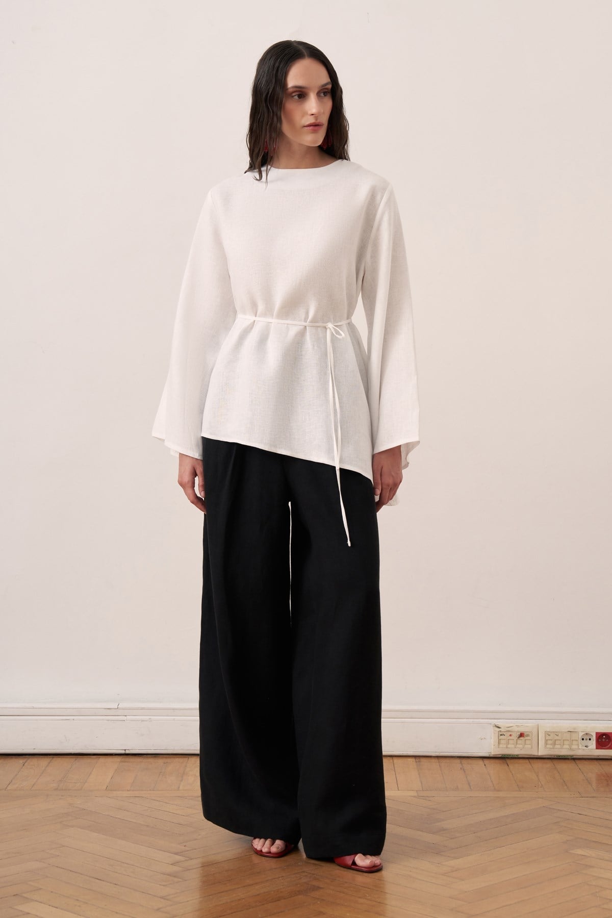 Orlena Blouse -White