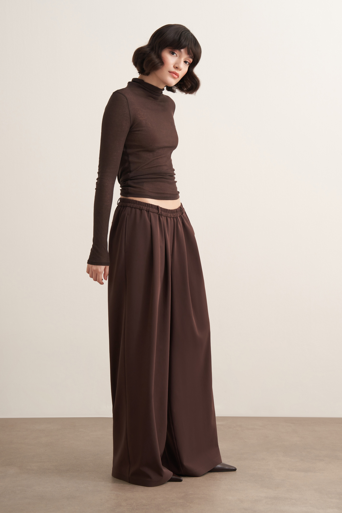 Sahar Pants - Dark Brown
