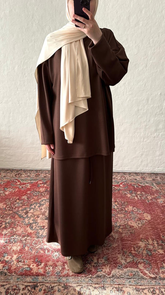 Comfy Twin 2-Piece Set - Dark Brown