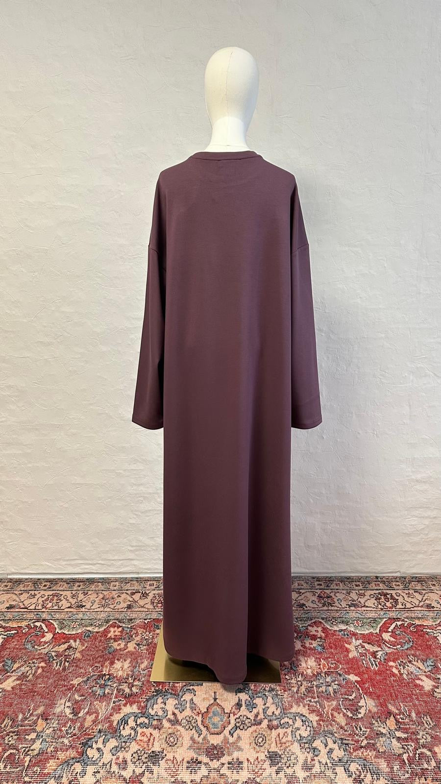 Cmfy Dress -Purple Plum
