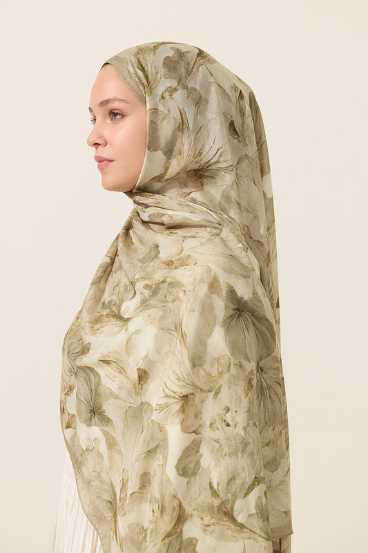 Rami Cotton Hijab-Olive