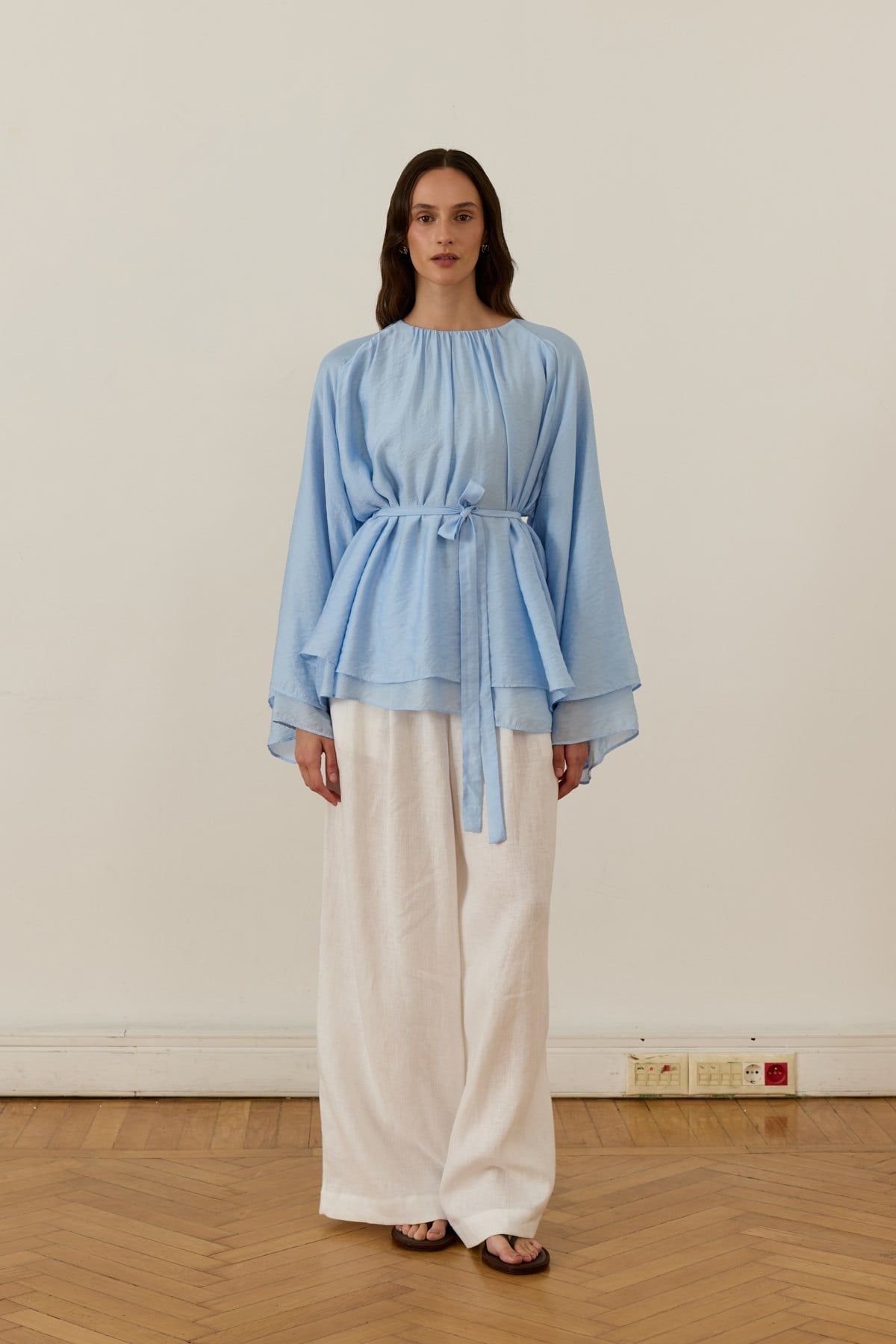 Tidea Blouse - Blue