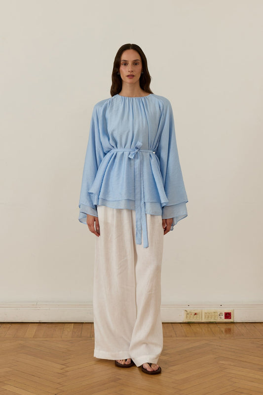 Tidea Blouse - Blue