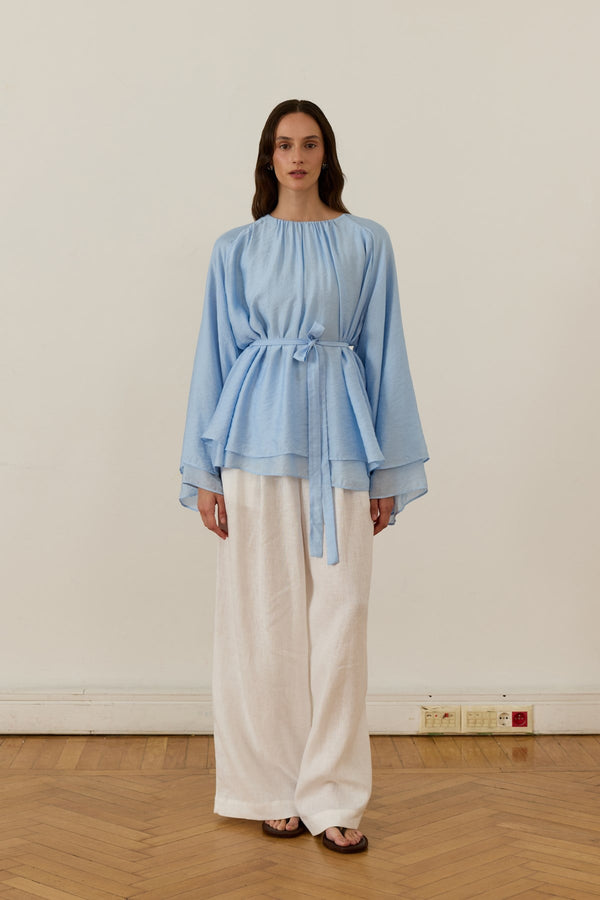 Tidea Blouse - Blue