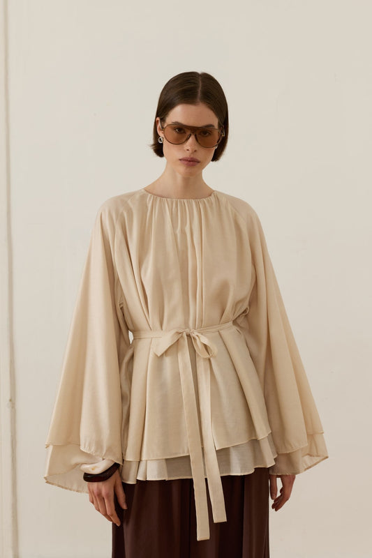 Tidea Blouse - Cream