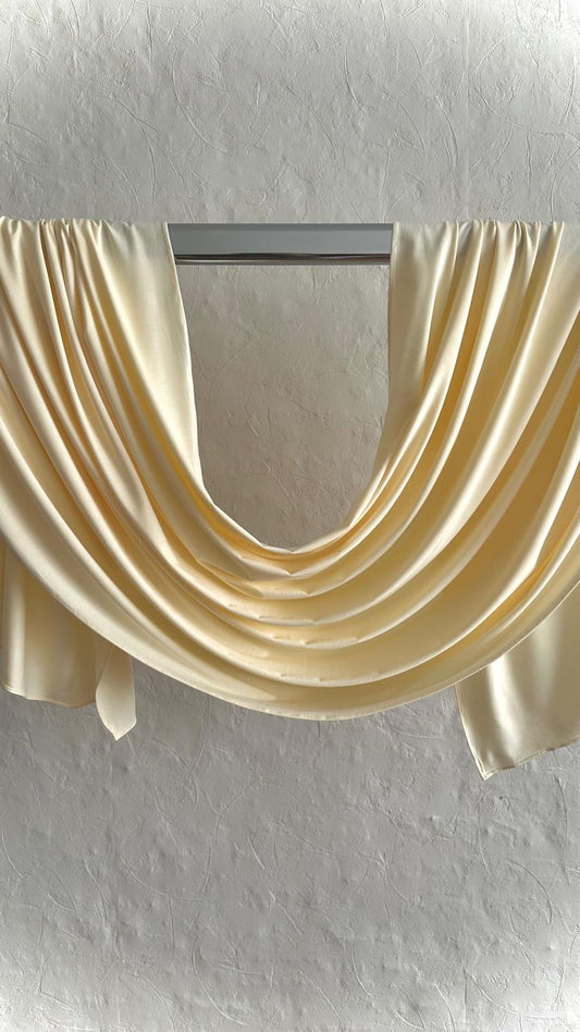 Bamboo Jersey Scarf - Butter Yellow