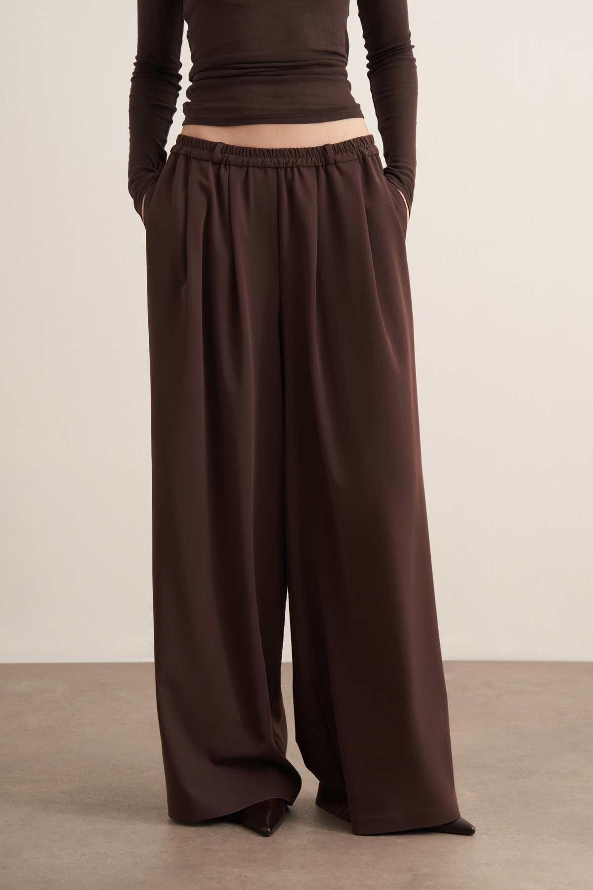 Sahar Pants - Dark Brown