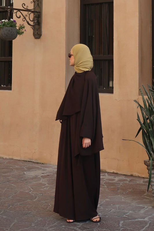 Camellia Set-Dark Brown