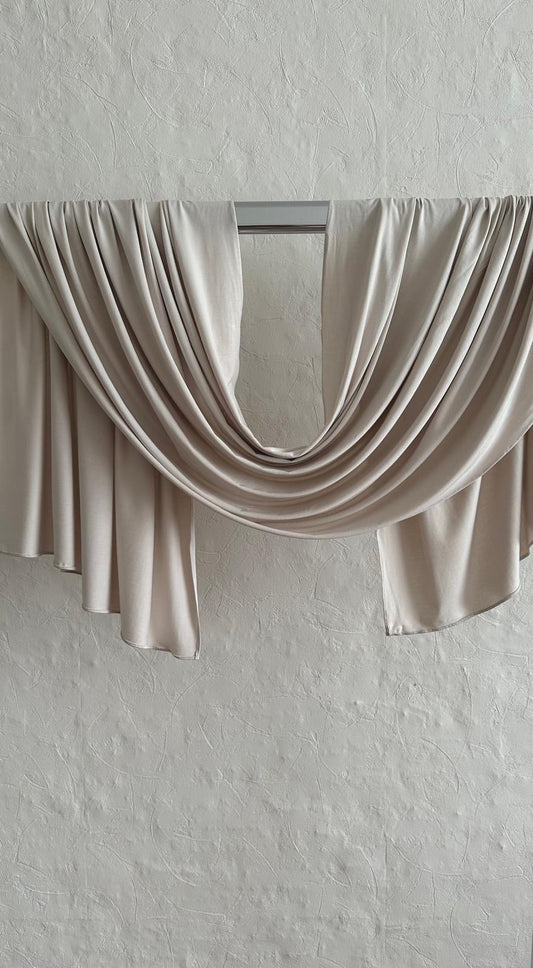 Premium Jersey Scarf - Stone