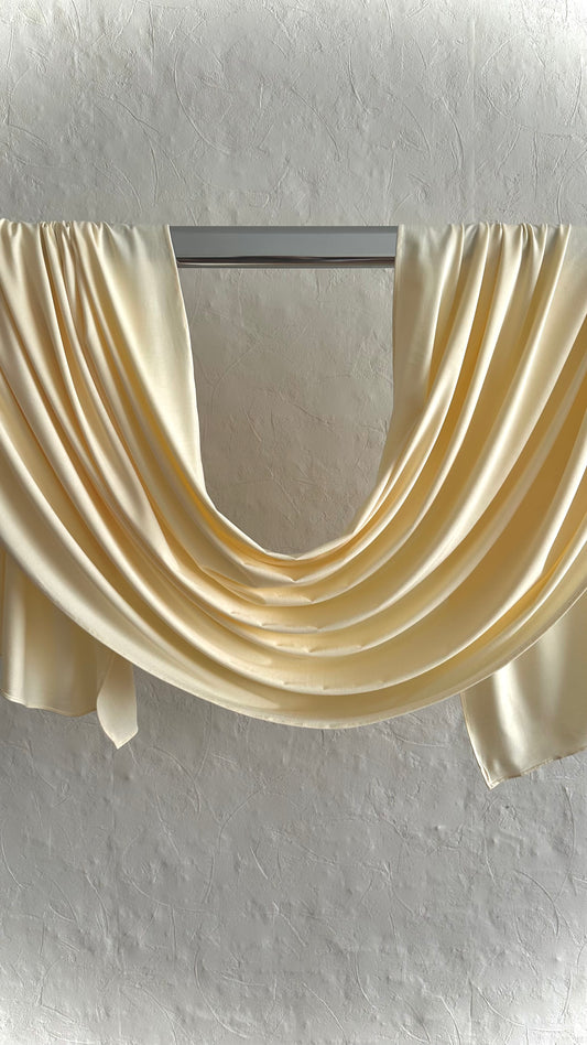 Bamboo Jersey Hijab- Butter