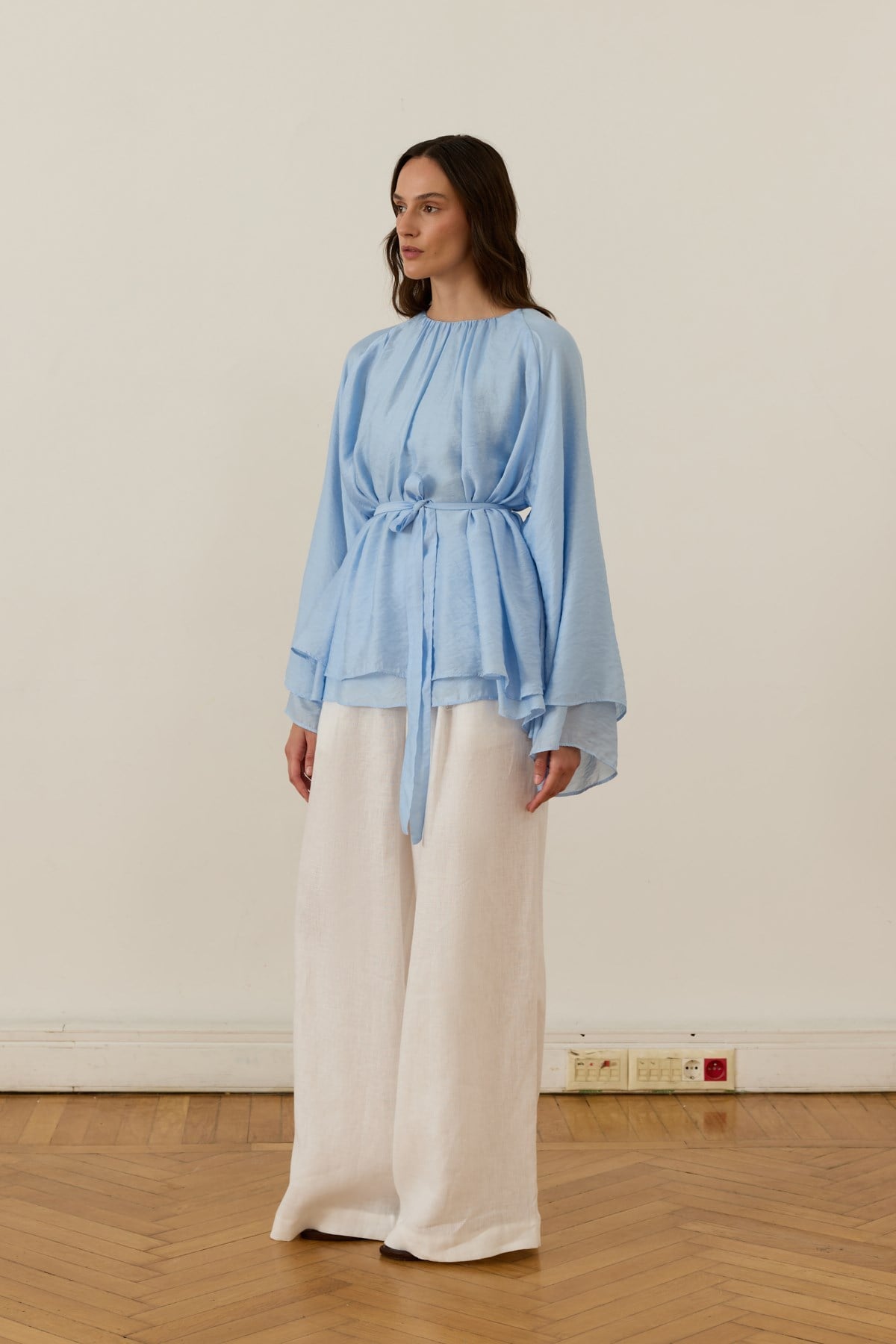 Tidea Blouse - Blue