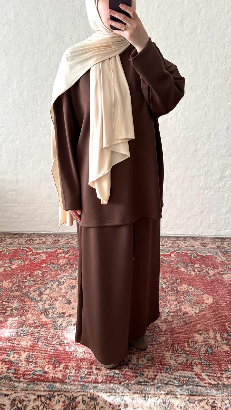 Comfy Twin 2-Piece Set - Dark Brown