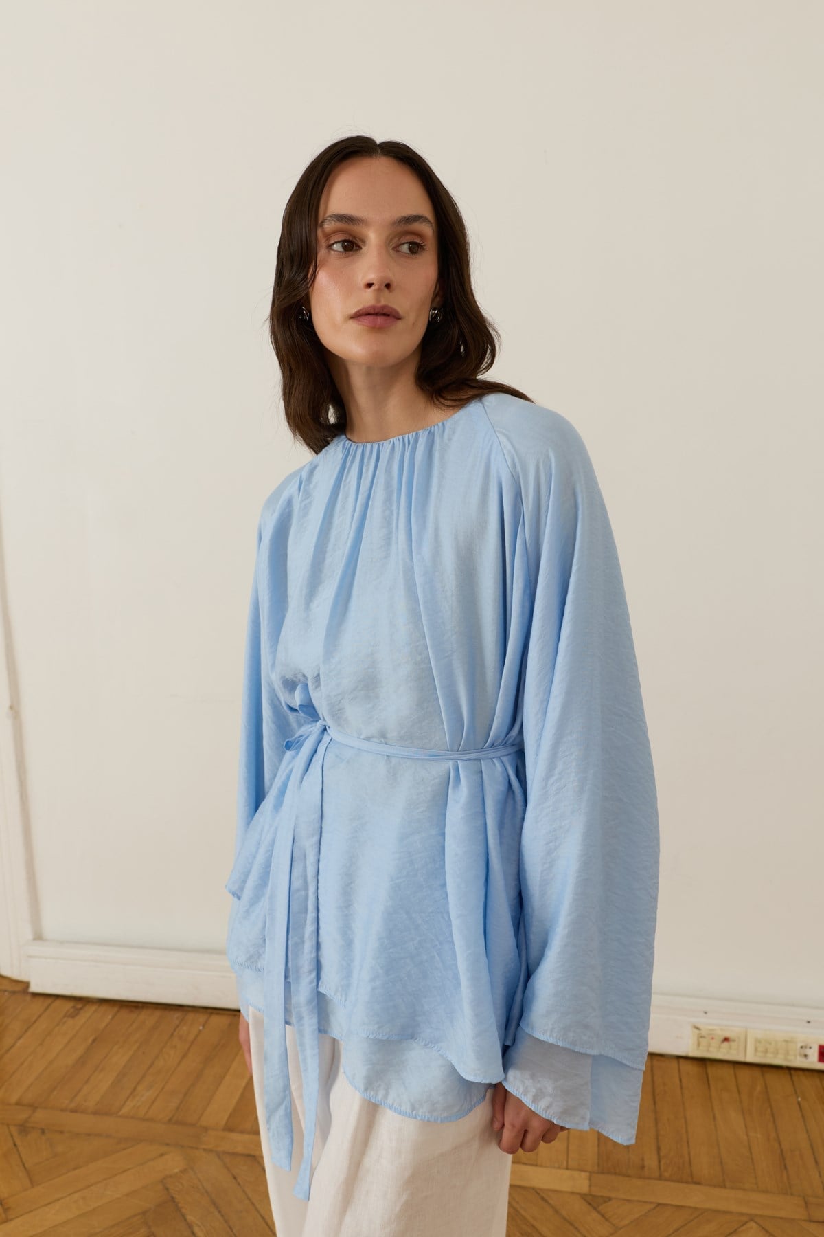 Tidea Blouse - Blue