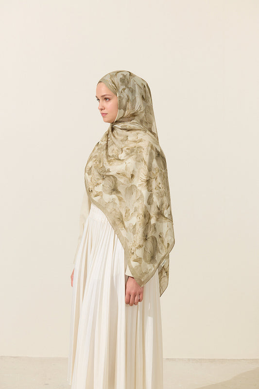 Rami Cotton Hijab-Olive