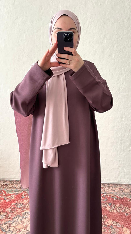 Cmfy Dress -Purple Plum